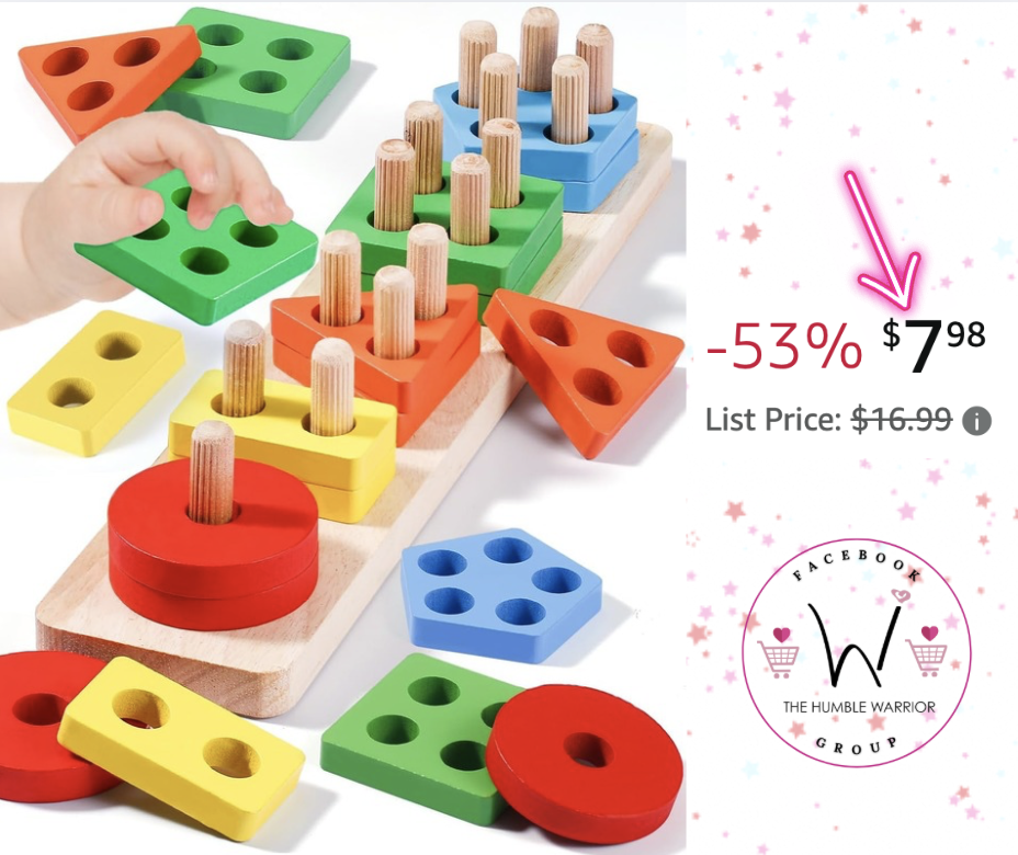 Wooden Montessori Toy Set!